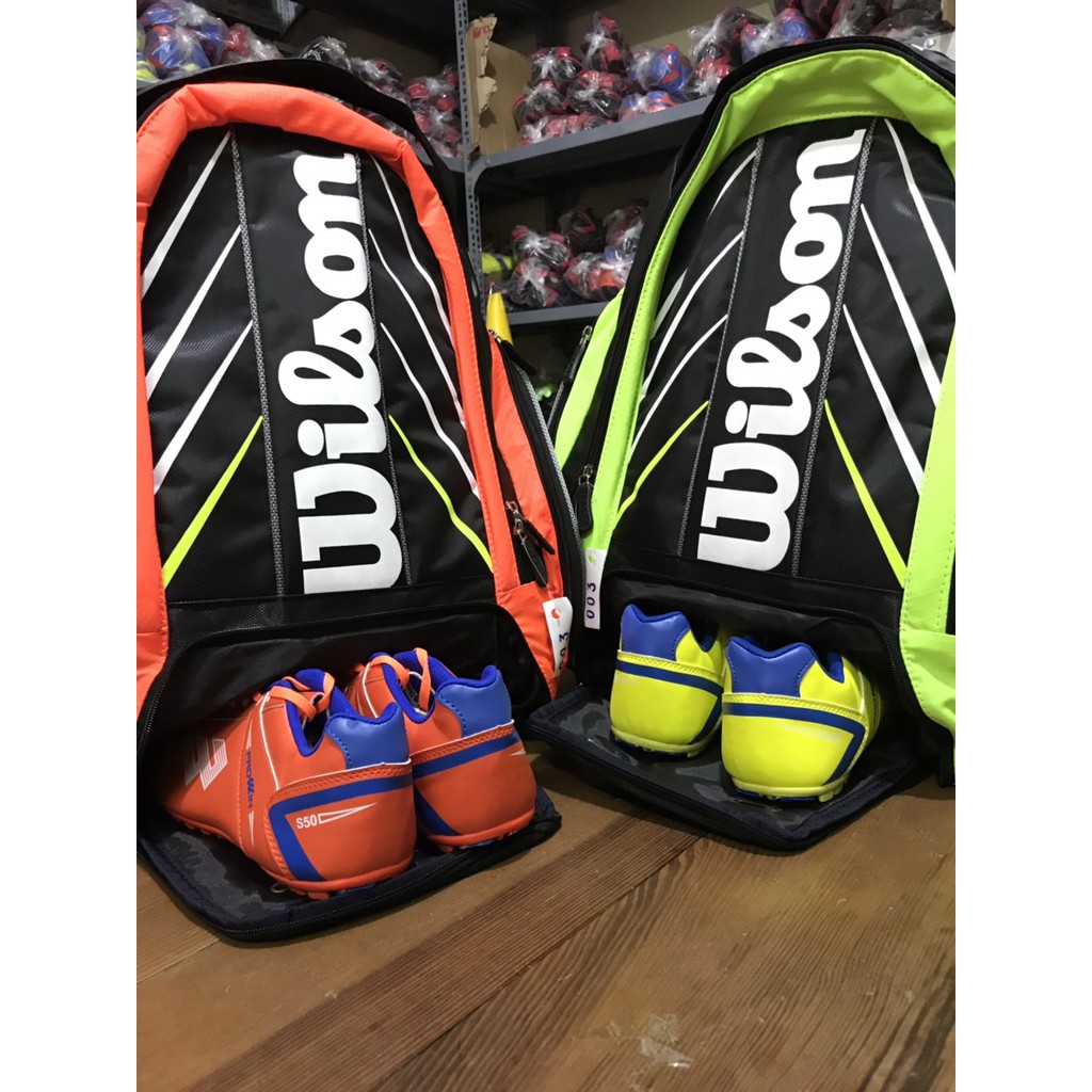 Bao đựng vợt Tennis, Balo Đựng Vợt Tennis Wilson Chất Lượng Cao - nhiều màu