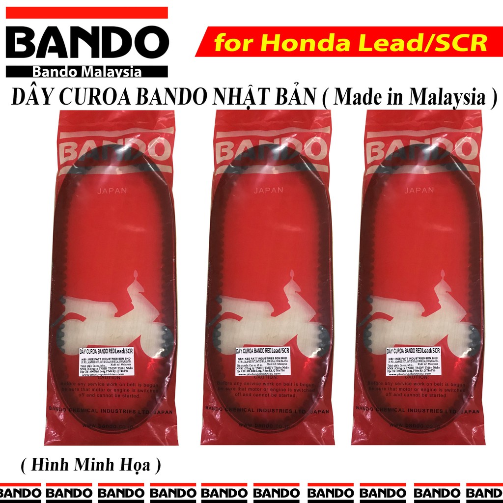 Dây curoa Honda LEAD / SCR 110cc ( Bando Malaysia )