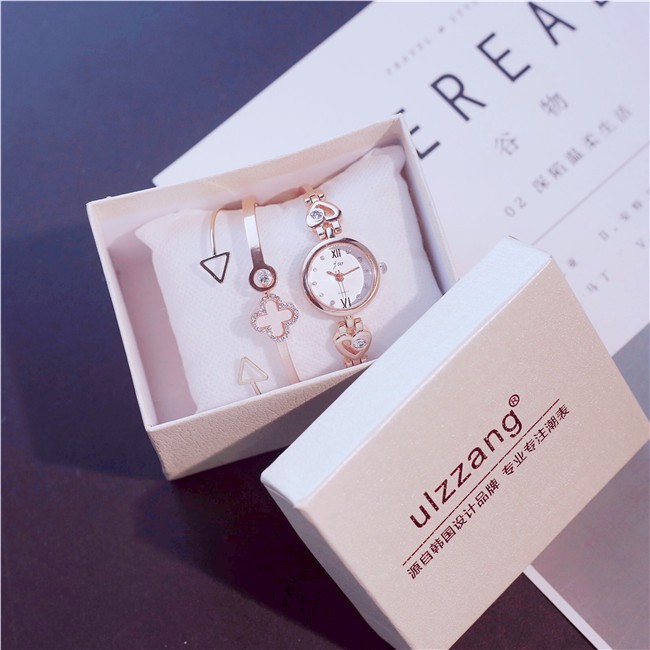 [KÈM 2 VÒNG VÀ HỘP] Đồng hồ nữ Ulzzang JW hàng chính hãng kèm lắc tay | BigBuy360 - bigbuy360.vn