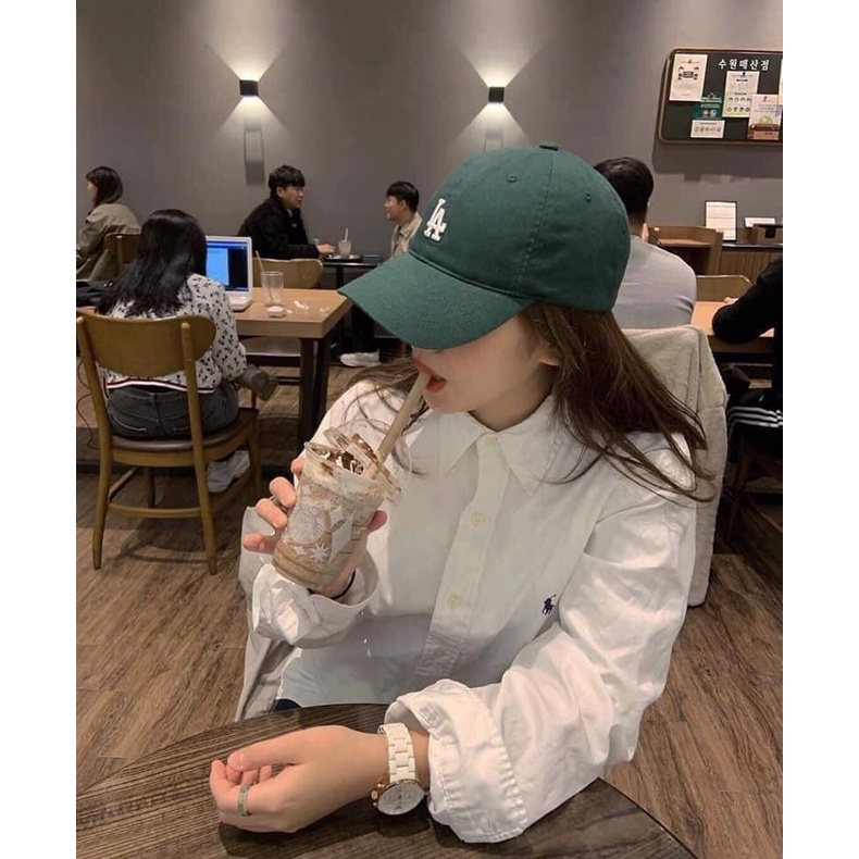 Nón Lưỡi Trai Vải Nam Nữ Thể Thao Thêu Chữ LaA Phong Cách Ulzzang - BL135