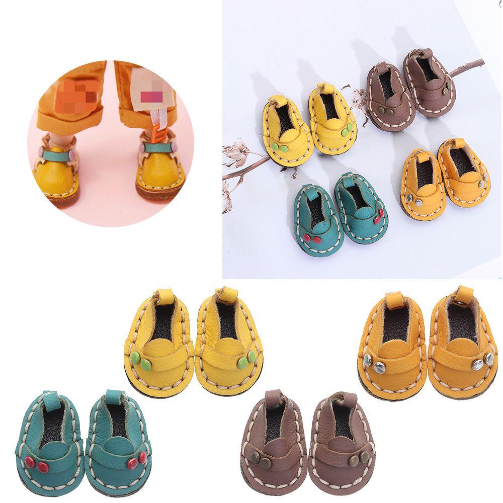 Giày Da Bò Thời Trang Cho Búp Bê obitsu11GSCbody9OB11