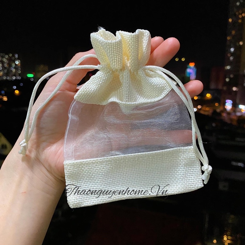 Túi cafe hạt treo xe / túi treo phòng/ túi thơm khử mùi
