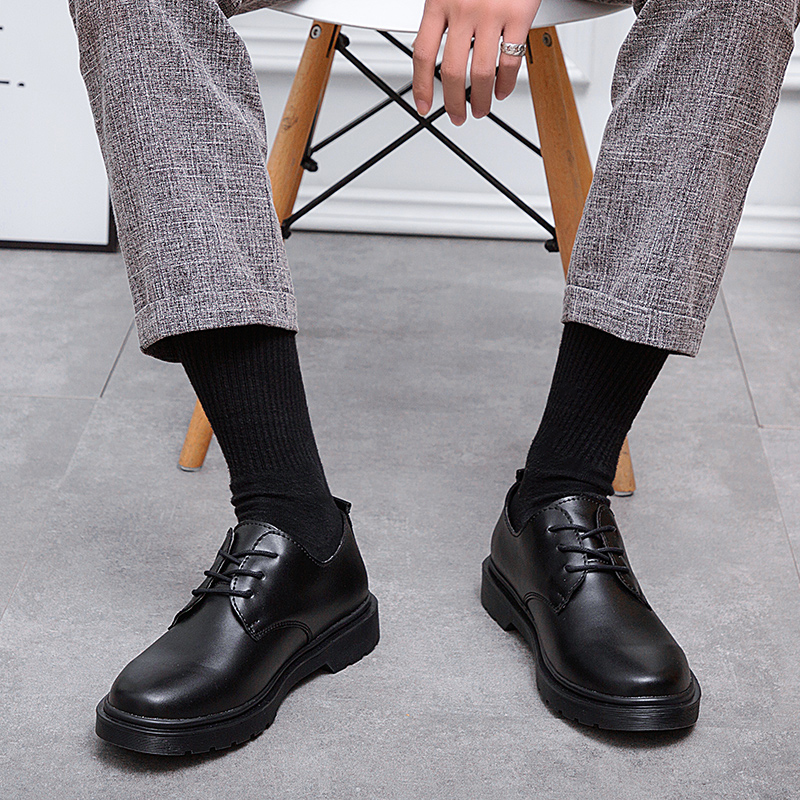 Giày da nam công sở màu đen trang trọng size 35-46 47