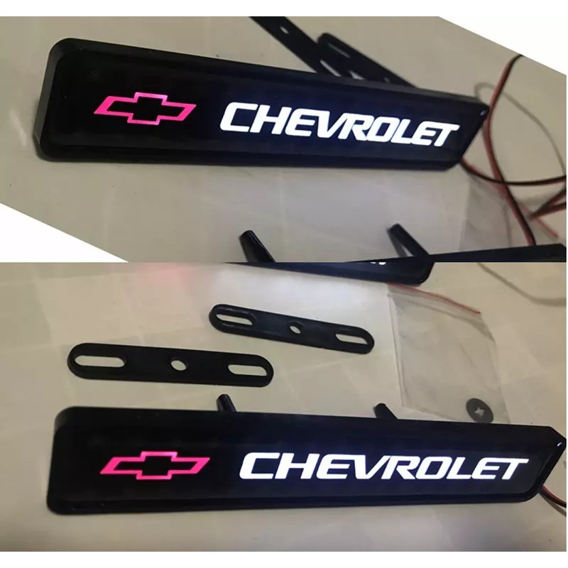 1 Đèn LED Trang Trí Lưới Tản Nhiệt Trước Cho Xe Hơi Chevrolet Cruze Colorado trailblazer camaro spark sail trax suburban malibu corvette tahoe Optra