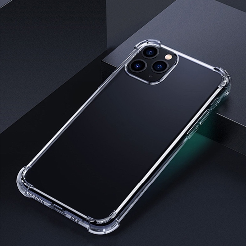 Ốp Điện Thoại Dẻo Trong Suốt Chống Sốc Sang Trọng Cho iphone 13 12 11 Pro MAX 5 5S 6 6s 7 8 Plus X Xs MAX XR 12mini 13mini