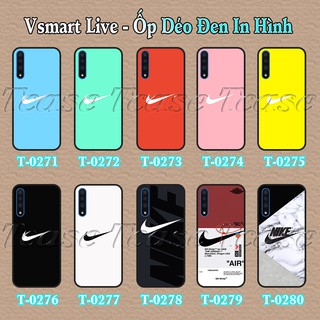 Ốp lưng Vsmart Live dẻo đen in hình thể thao