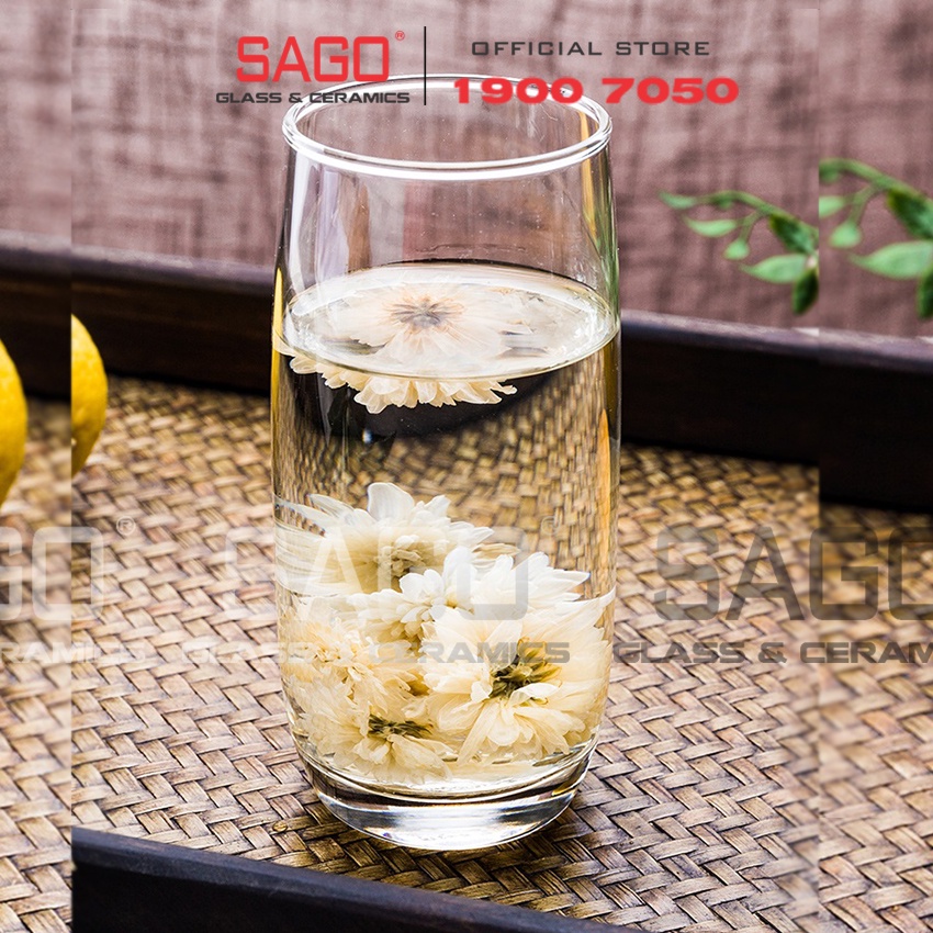 Ly Thủy Tinh Ocean Ivory High Ball 370ml | B13013 , 460ml | B13016 , Nhập Khẩu Thái Lan