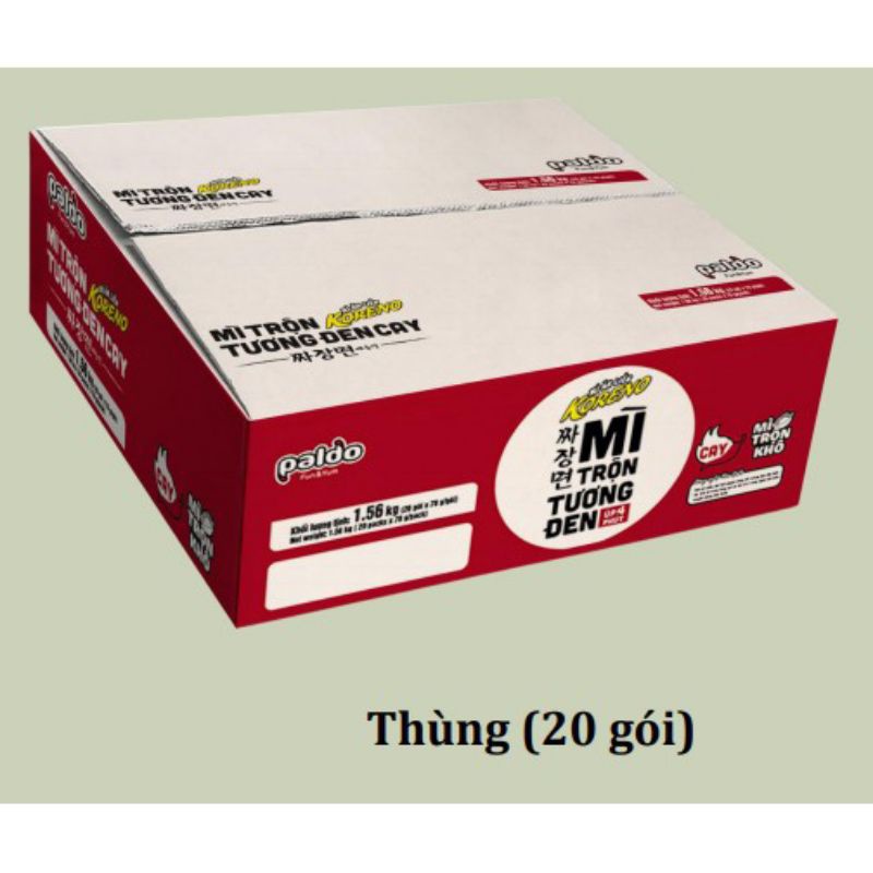 Hàng mới- ⚠️Mì Trộn Tương Đen Cay Hàn Quốc Koreno -78g | BigBuy360 - bigbuy360.vn