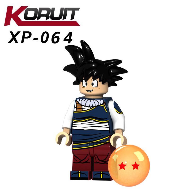 Minifigures Các Mẫu Nhân Vật Trong 7 Viên Ngọc Rồng Dragon Ball Goku KT1009