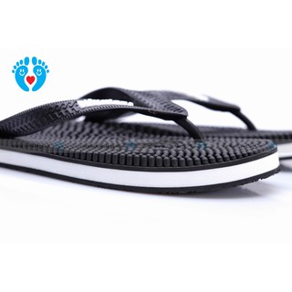 Dép massage vinalogi đen(black)