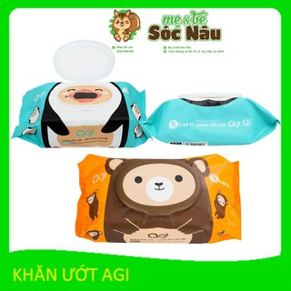Khăn ướt không mùi agi 100-80 tờ