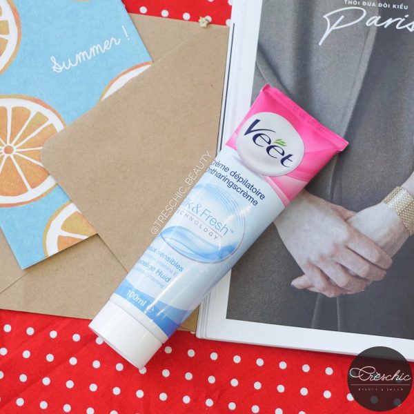 Kem Tẩy Lông Dành Cho Da Nhạy Cảm Veet Silk & Fresh | BigBuy360 - bigbuy360.vn