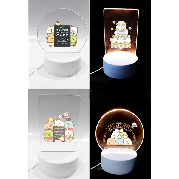 Đèn Led 3D sumikko DLI14 Đèn Ngủ 3D Sáng Tạo cute dễ thương