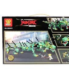 Lắp Ráp Xếp Hình Lego Ninjago Movie 70612 Lepin 06051 Bela 10718 ZB9951 76068:Rồng xanh huyền thoại