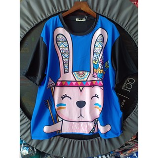áo thun bigsize nam nữ[thỏ thổ dân] KY45