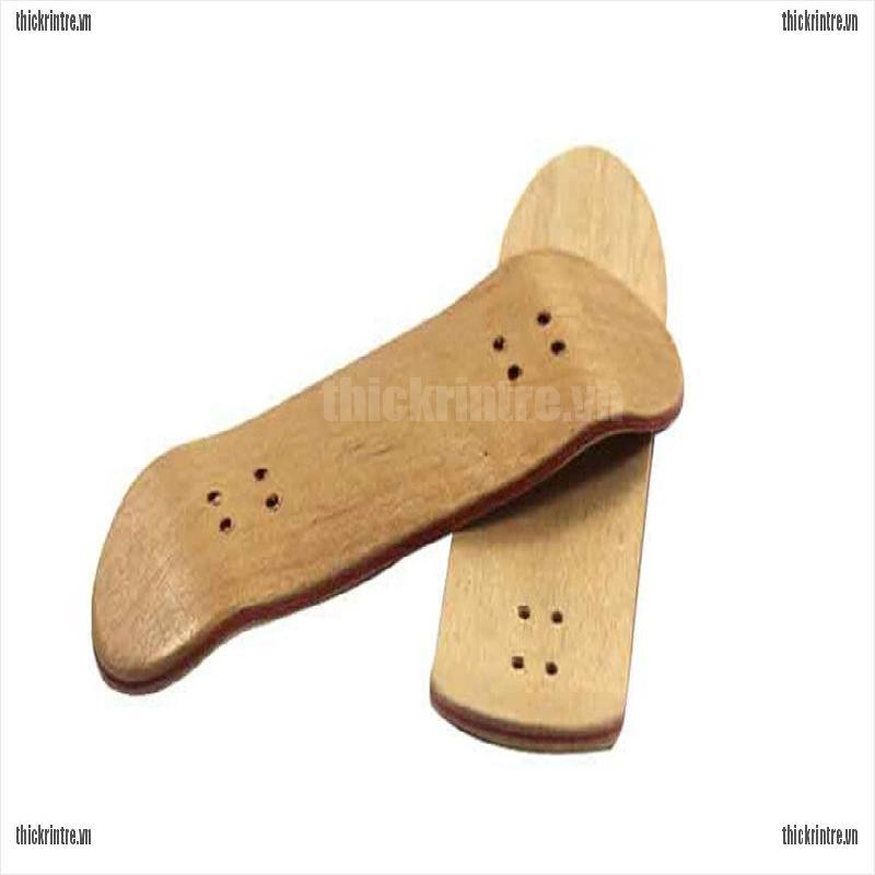 &lt; Hot ~ Mới &gt; Hộp Đựng Ván Trượt Ngón Tay Bằng Gỗ Sồi Hoàn Chỉnh