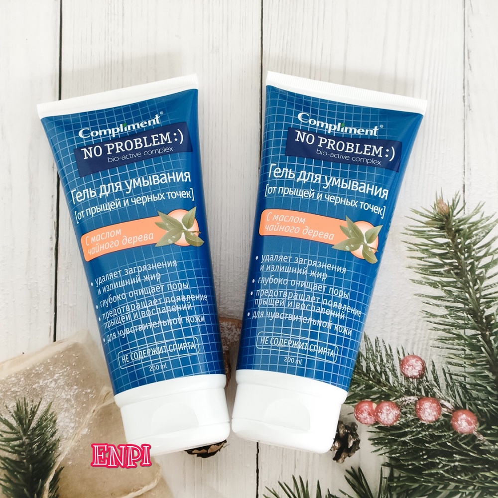 Gel rửa mặt Salicylic Acid Compliment No Problem Sạch sâu - Giảm mụn