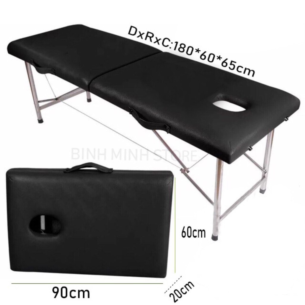 GIƯỜNG VALI INOX SPA, GIƯỜNG NỐI MI, PHUN XĂM XẾP GỌN GIÁ RẺ HCM