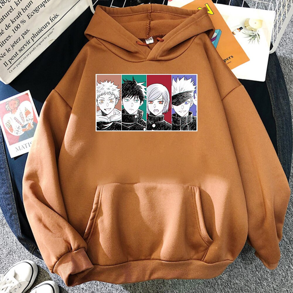 Áo Hoodie In Hình Jujutsu Kaisen Nhóm Nhạc Nhật Bản Thời Trang Cho Nam | BigBuy360 - bigbuy360.vn