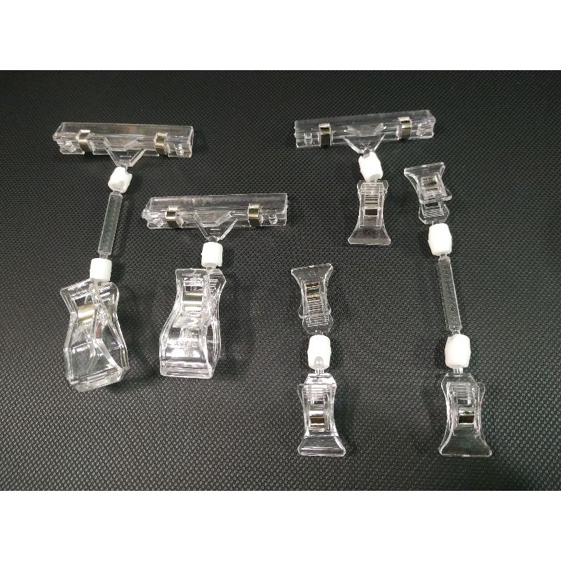 Set 5-10 kẹp mica 2 đầu , kẹp bảng giá. | BigBuy360 - bigbuy360.vn