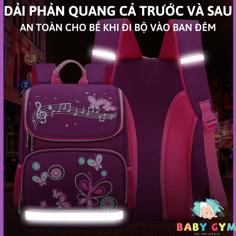 Cặp đi học nam, nữ, balo đi học cho học sinh tiểu học chống gù – BABYGYM