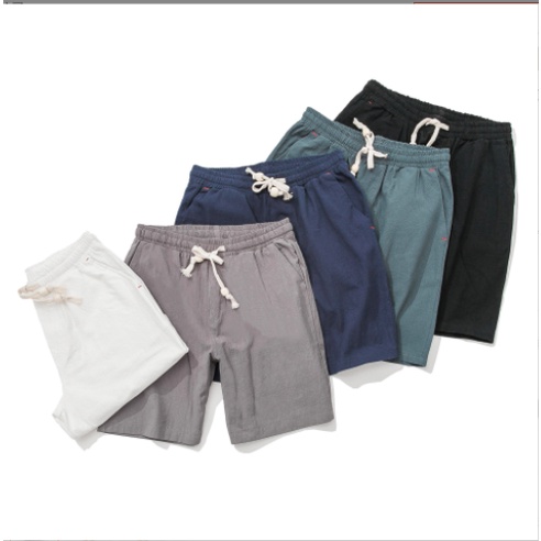 Quần short, quần ngắn chất linen cotton mềm mịn đi thể thao, thể dục, đi du lịch, đi biển nam Hung Tubes