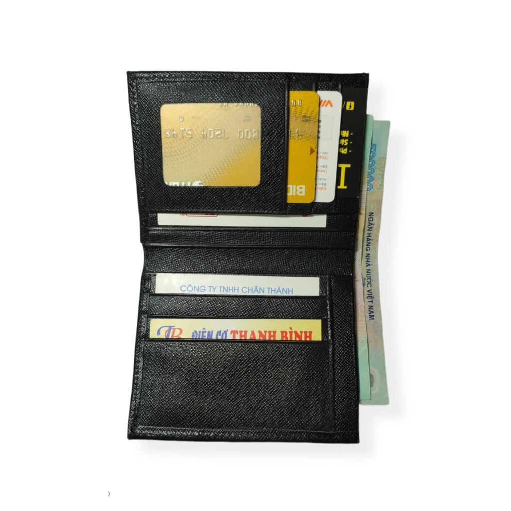 Ví Nam Kiểu Đứng  DA BÒ THẬT 100%  Bóp nam Kiểu đứng,da bò thật Saffiano,kiểu dáng đẹp,tiện dụng,siêu bền.