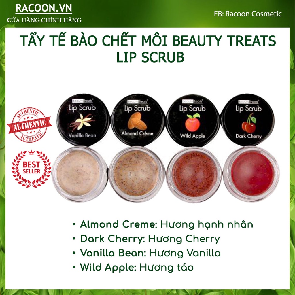 Tẩy da chết môi Beauty Treats Lip Scrub