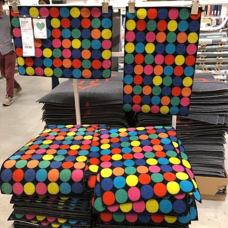 Set 2 thảm IKEA
