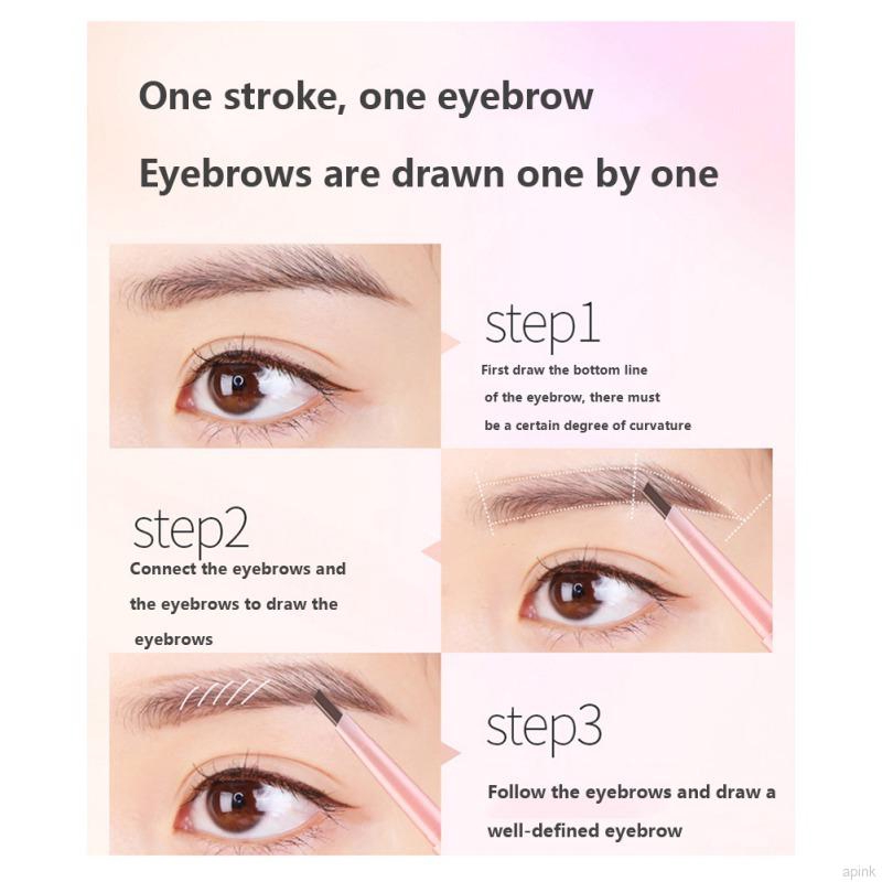 LAMEILA Automatic Eyebrow Pencil Waterproof Long-lasting Colorfast Double-end Eyebrow Pen | BigBuy360 - bigbuy360.vn