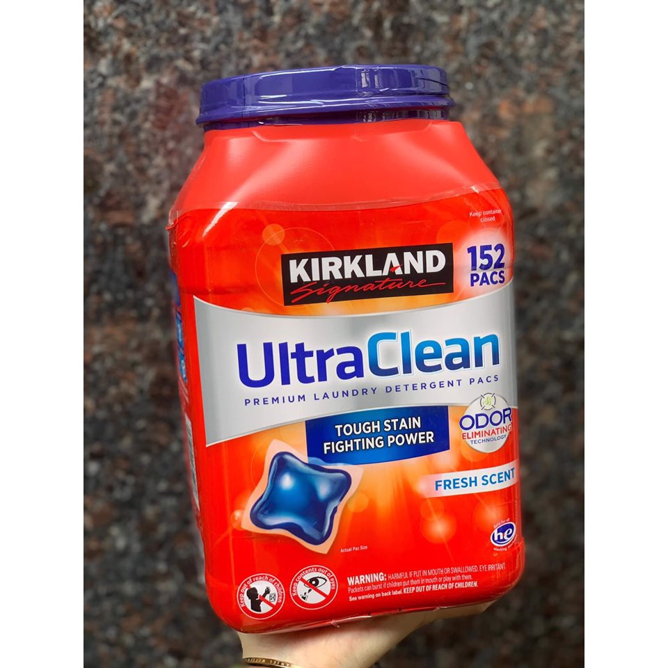 Viên Giặt Kirkland Ultra Clean 152 Viên