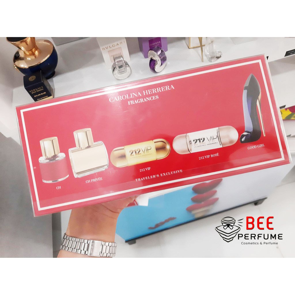 Set nước hoa Carolina Herrera Good Girl - 212 VIP - 212 VIP Rose - CHHC chính hãng [SĂN SALE]