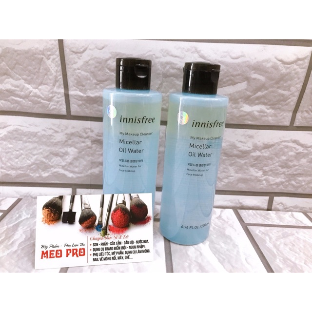 Dầu tẩy trang innisfree My makeup clenser micellar oil water