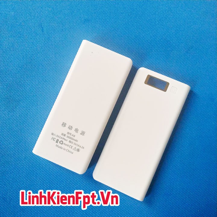 Box Sạc Dự Phòng LCD 8Cell 30000mAh