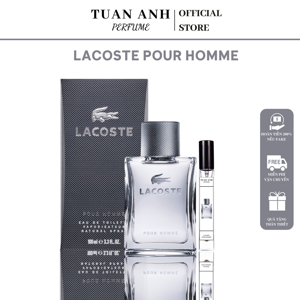 Nước hoa nam chính hãng Lacoste Pour Homme cao cấp TUANANHPERFUME
