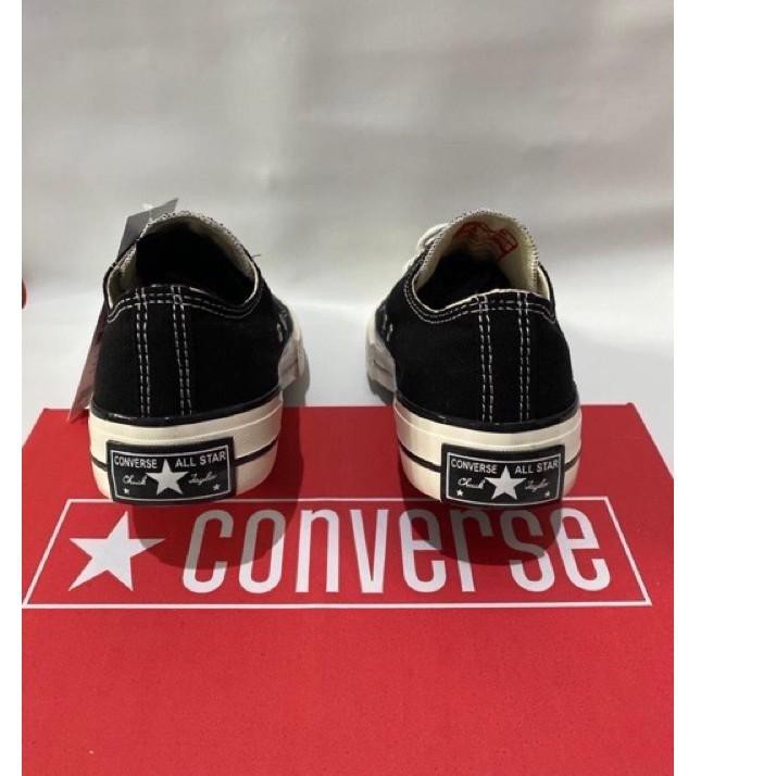 Giày Thể Thao Converse 70s Cổ Thấp Phối Màu Đen Trắng Thời Trang Trẻ Trung