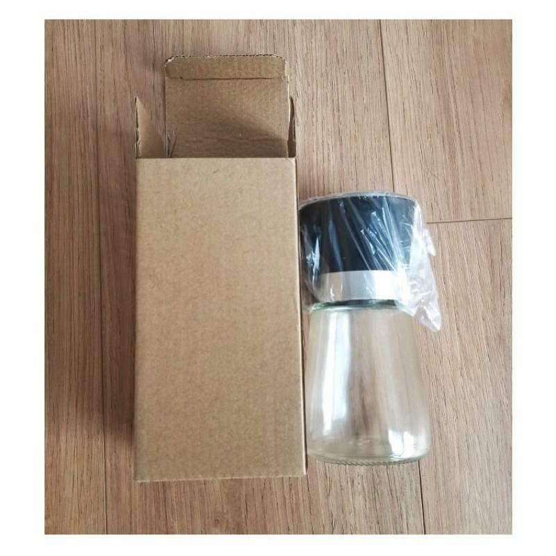 Lọ xay tiêu thủy tinh cầm tay tiện lợi