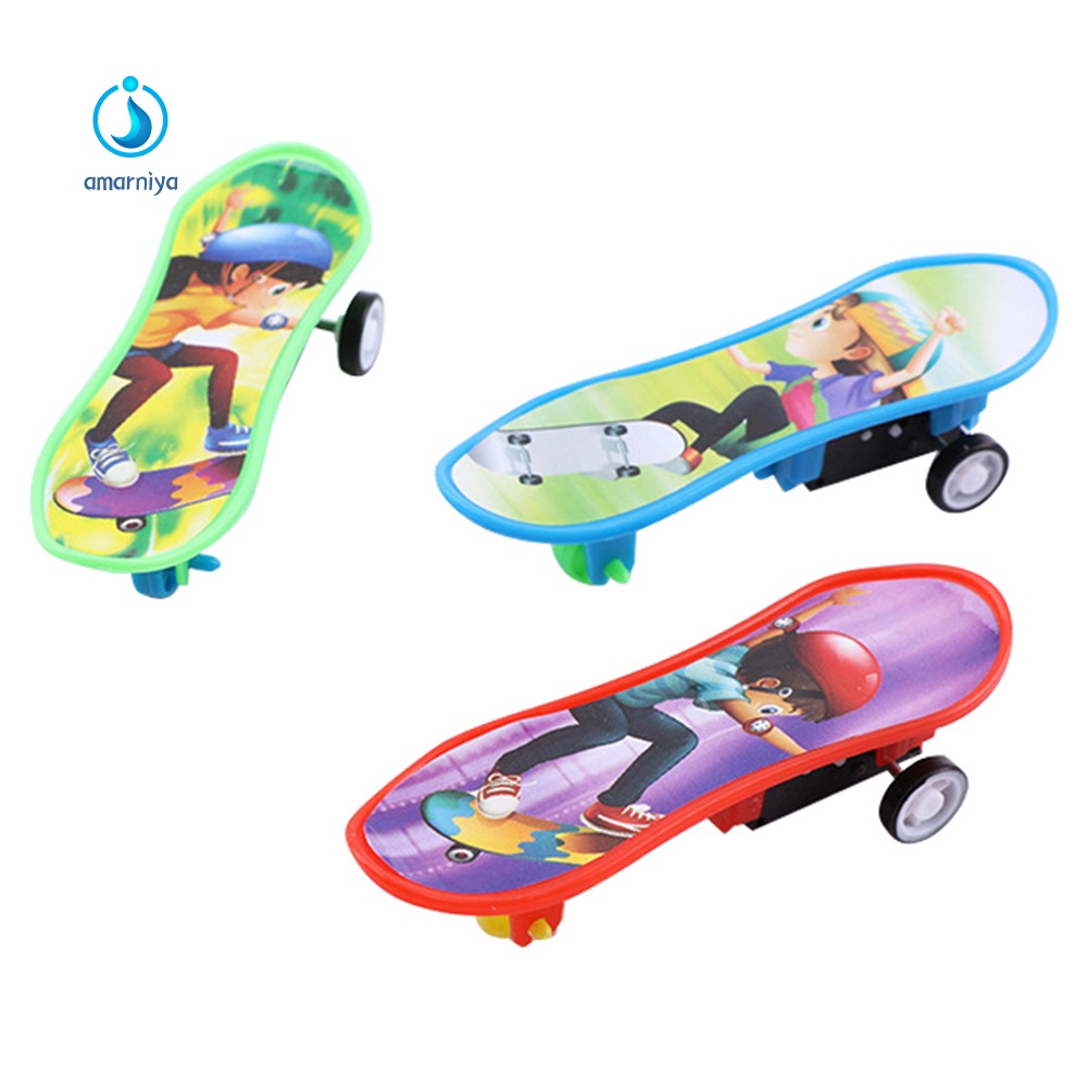 Ván Trượt Ngón Tay Mini Bằng Nhựa Cho Bé