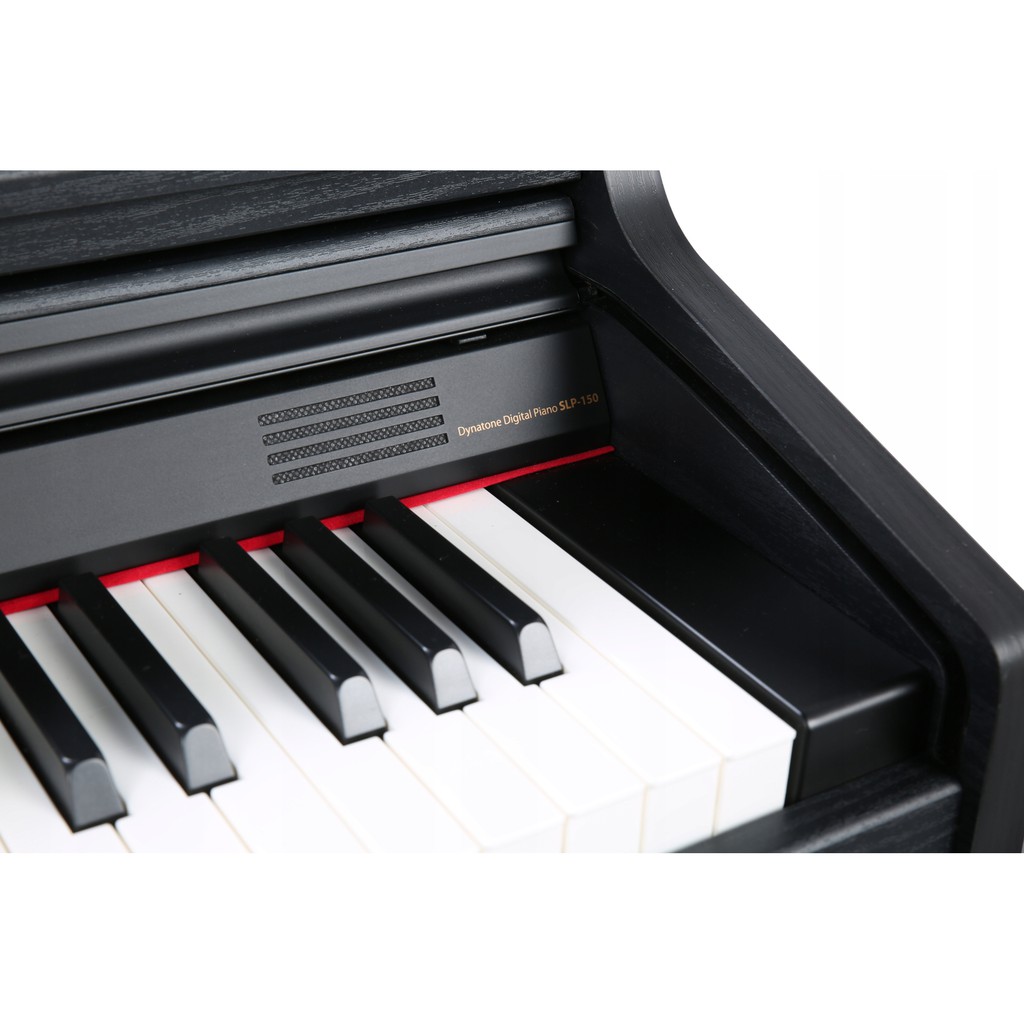 Đàn Piano Điện Dynatone SLP150 BLK âm thanh trầm ấm phím mô phỏng piano cơ