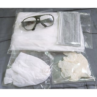 SET ĐỒ BẢO HỘ (Màu Xanh - Trắng)
