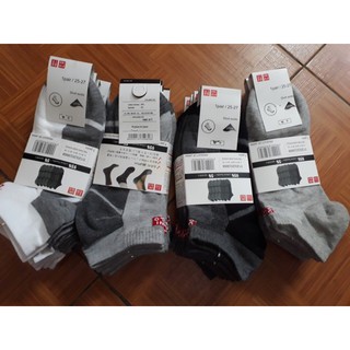 Combo 5 Đôi Tất Uniqlo Cổ Ngắn Được Dệt Từ Sợi 100% Cotton