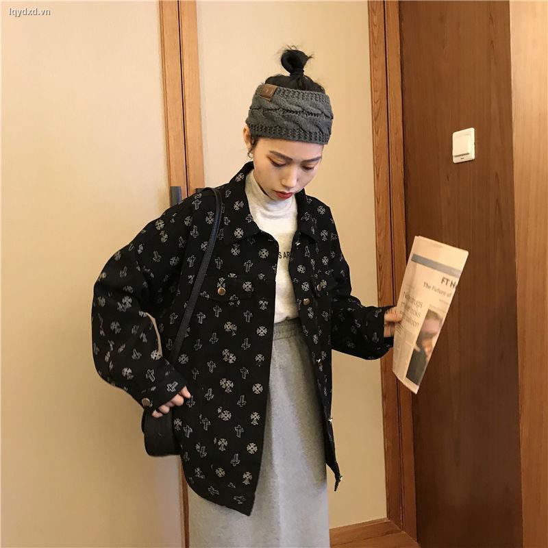 Áo Khoác Denim Dáng Rộng Phong Cách Thời Trang 2020 Cho Nữ