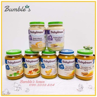 Hũ dinh dưỡng hữu cơ Babydream - Ăn dặm tăng cân cho bé
