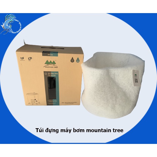 TÚI ĐỰNG MÁY BƠM 3D MOUNTAIN TREE - 3D FILTER BAG FOR PUMP- TÚI BẢO VỆ MÁY BƠM-TÚI BẢO VỆ CHỐNG ỒN CHO MÁY BƠM