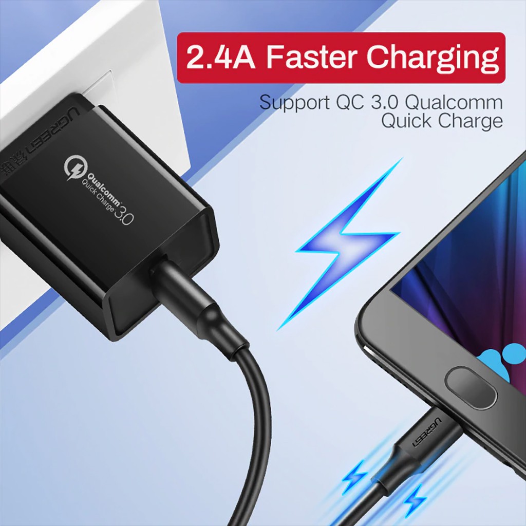 Cáp Sạc Nhanh Micro USB cao cấp UGREEN US289