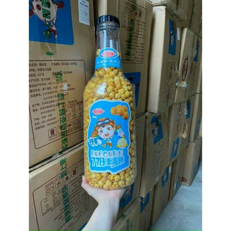 BỎNG NGÔ 🥰 FREESHIP🥰 BẮP RANG SIÊU TO KHỔNG LỒ CHAI 1.2KG | BigBuy360 - bigbuy360.vn