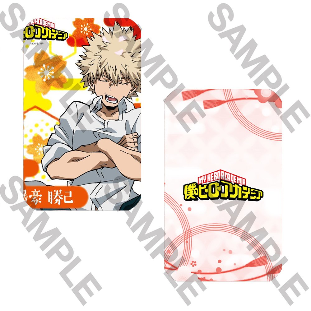 Ảnh card bo góc in hình BOKU NO HERO ACADEMIA ver ĂN UỐNG Học Viện Anh Hùng thẻ bo viền 5*8cm anime chibi 1 tấm