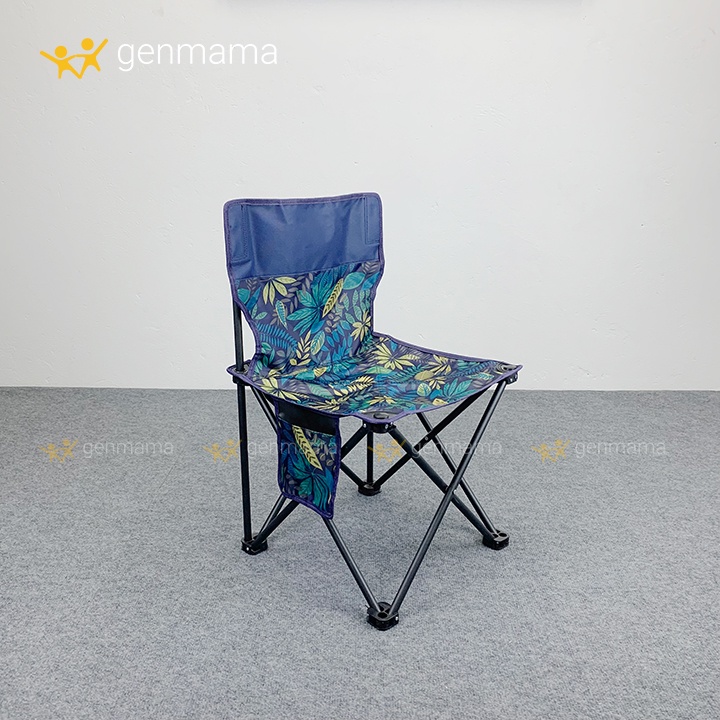Ghế ngồi câu cá, cắm trại, dã ngoại, du lịch gấp gọn có tựa lưng, ghế xếp thư giãn