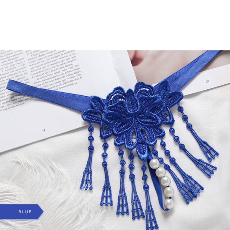 [Mã 12FASHIONSALE1 giảm 10K đơn 50K] [Che tên] Quần lót nữ tua rua đính hạt | BigBuy360 - bigbuy360.vn