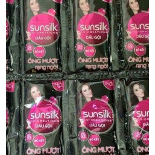 2k= 1 gói dầu gội sunsilk đen